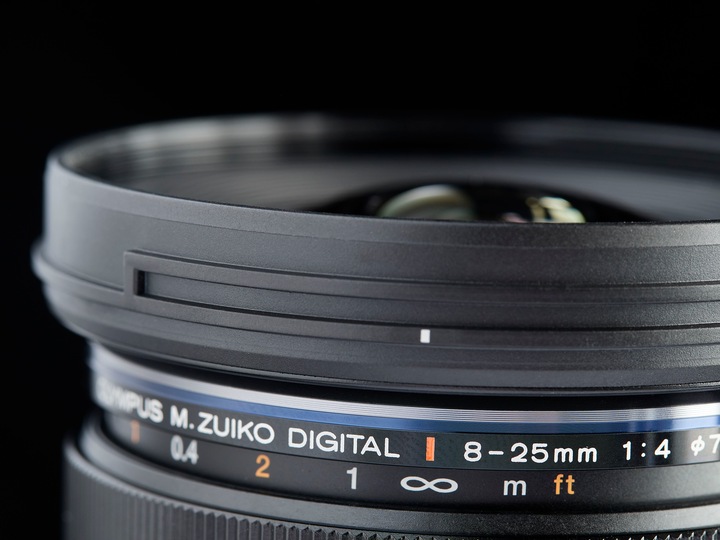 Actual product image Olympus ED 8-25mm f/4 Pro (Micro Four Thirds, Micro Four Thirds)