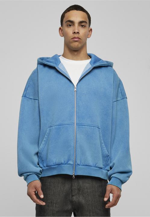 Produktbild Urban Classics Heavy Stone Washed 90's Zip Hoodie - 75065 (4XL)