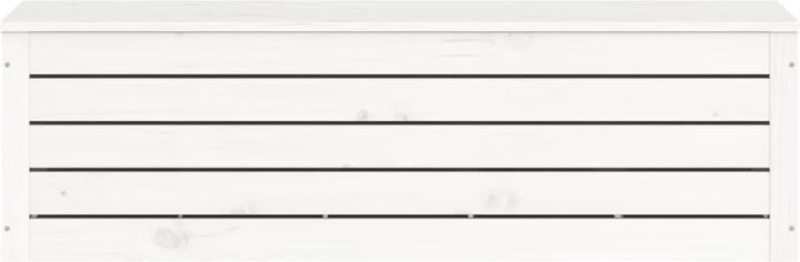Actual product image vidaXL Truhe Weiss 109x36,5x33 cm Massivholz Kiefer,Farbe