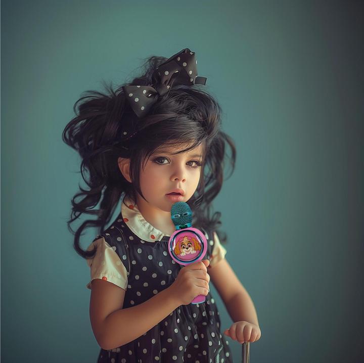 Actual product image OTL PAW Patrol Skye PopSing LED Microphone