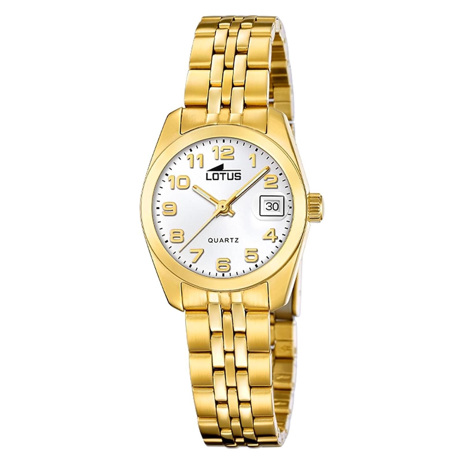 Lotus, Horloge, 18993/1, Goud