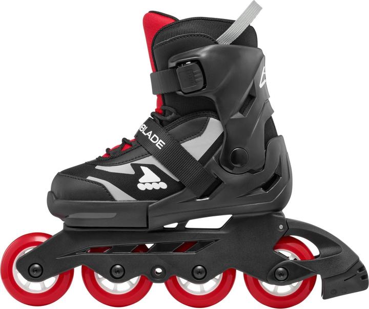 Actual product image Rollerblade Inline-Skates Microblade Schwarz/Rot, 33-36.5, Schuhgrösse (33, 36.5)