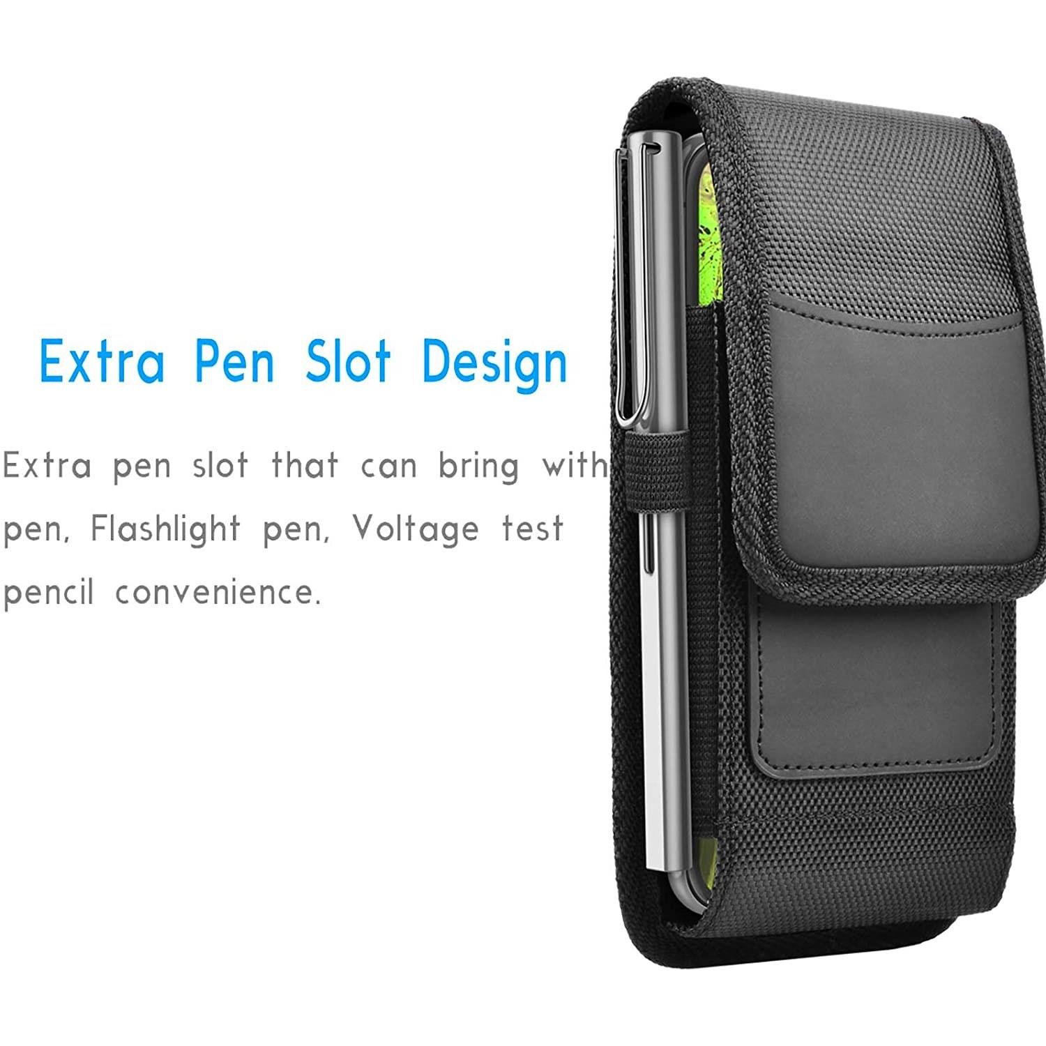 Thumbnail - Cadorabo Universale Schutzhülle für Sony Xperia Z5 COMPACT Tasche mit Gürtelclip (Sony Xperia Z5 Compact), Smartphone Hü...