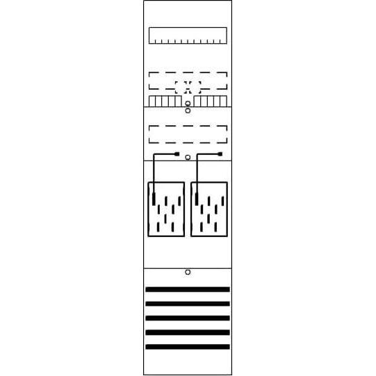 Striebel & John, Verteilerschrank Zubehör, Zählerfeld