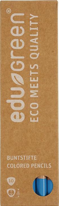 Produktbild EDU3 Edugreen Jumbo Coloured Pencils (10x)