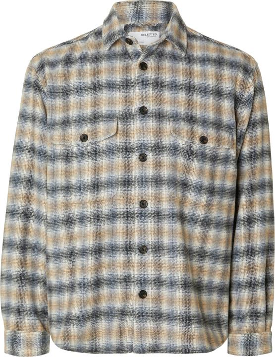 Image du produit Selected Slhmason-Bax Check Overshirt Ls W (L)