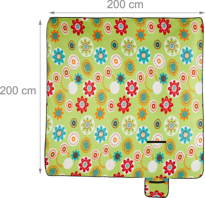 Produktbild Relaxdays Picknickdecke