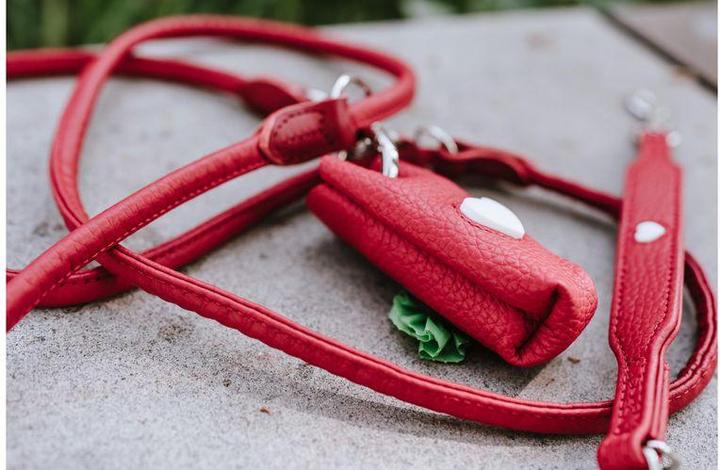 Produktbild Hunter Kotbeutelspender Love, Rot (Hund, Allgemein)