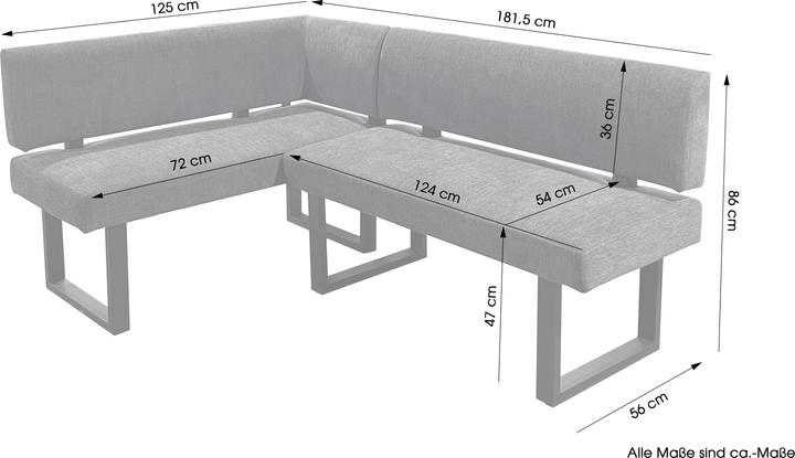 Image du produit ByLiving Vancouver (181.50 cm)