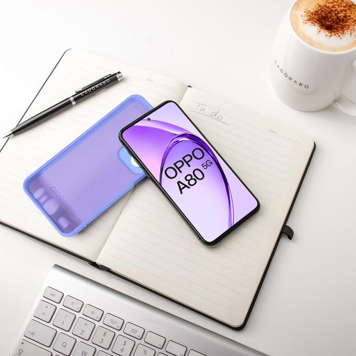 Image du produit Cadorabo Coque pour Oppo A80 TPU Liquid Silicone Case (Oppo A80)