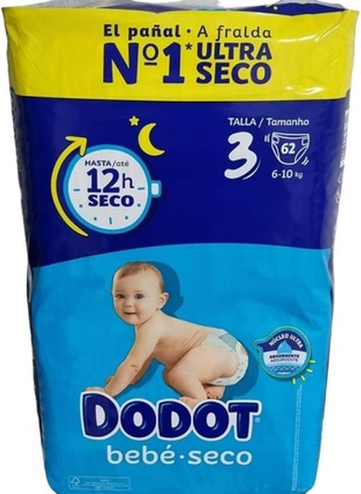 Dodot ETAPAS T3 Diapers 6-10 kg (Size 3+, 1 Piece)