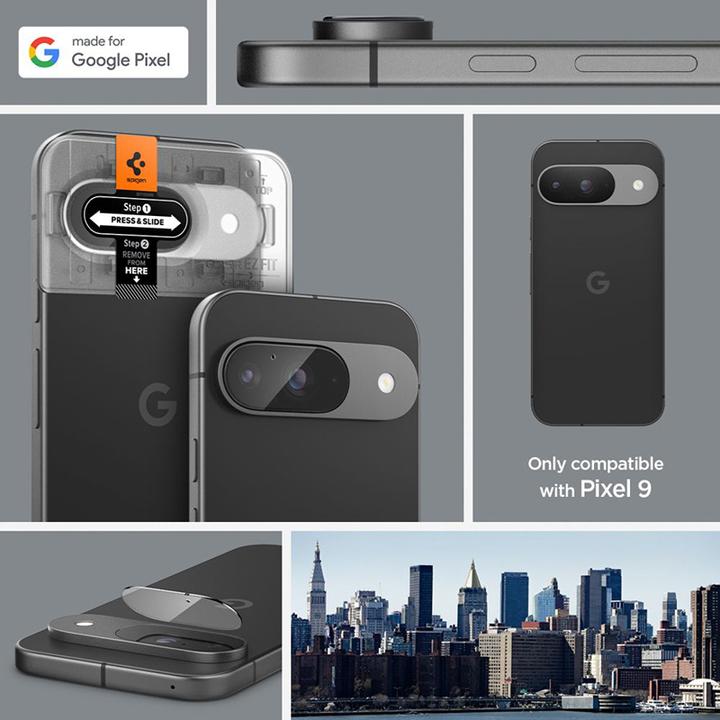 Image du produit Spigen EZ Fit Gehärtetes Glass Camera Protector 2-Pack (2 pcs, Google Pixel 9)