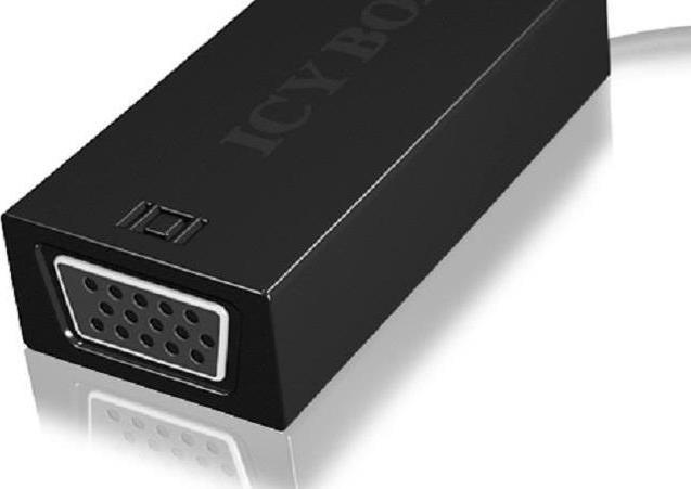 Actual product image Icy Box Mini DP to (VGA, 14.10 cm)