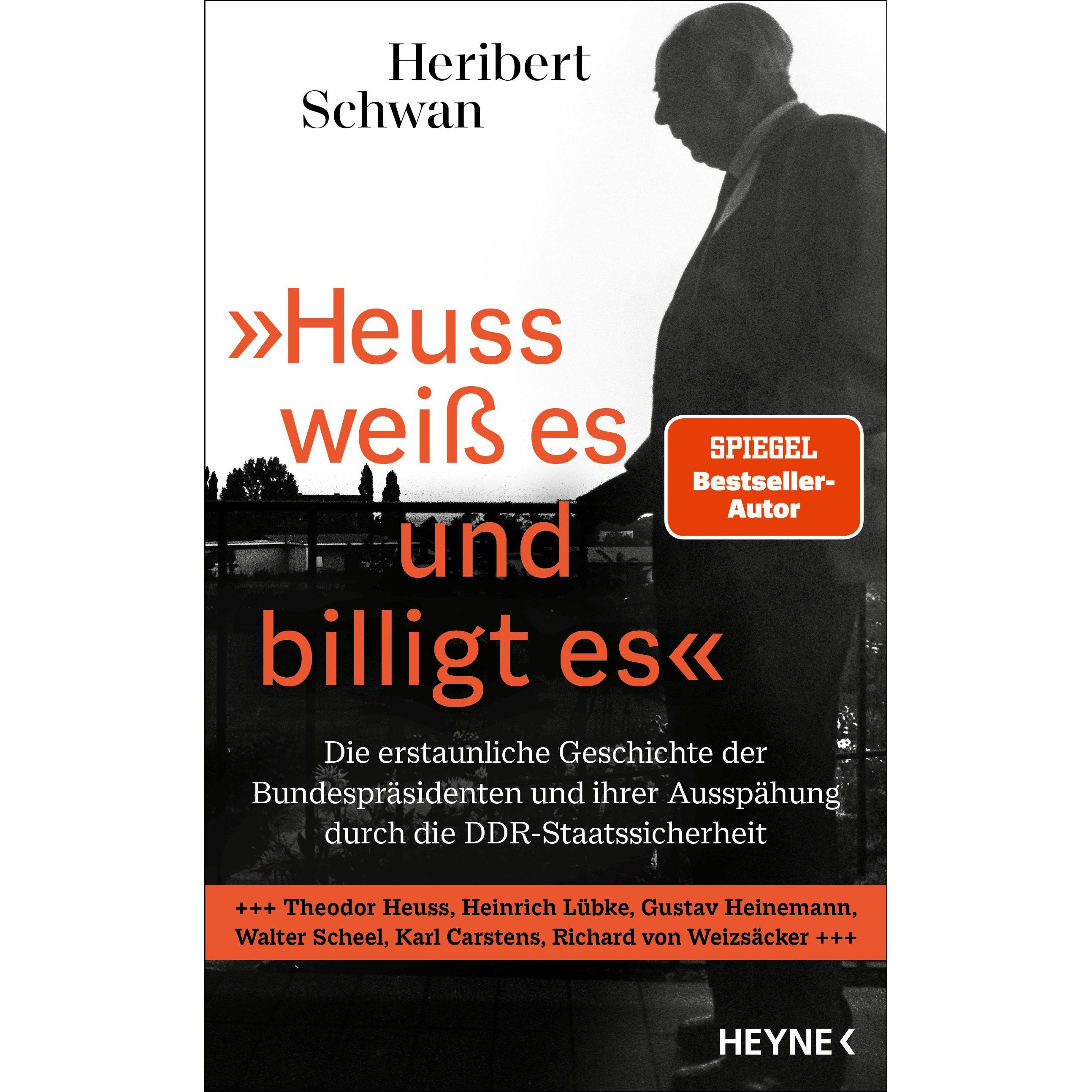 »Heuss weiss es und billigt es«, Sachbücher von Heribert Schwan