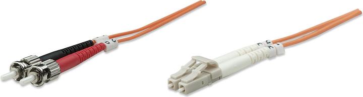Actual product image Intellinet Fiber optic connection cable LC/ST Multimode OM1 (1 m)