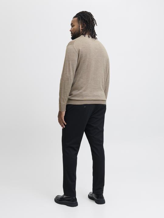 Produktbild Jack & Jones Plus Size Merino Wool Strickpullover Strickpullover (3XL)