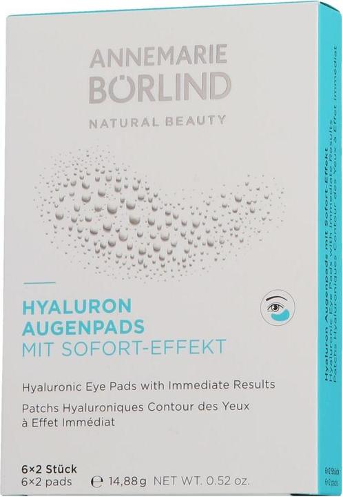 Actual product image Annemarie Börlind Hyaluron Augenpads Mit Sofort - Effekt (Eye patches)