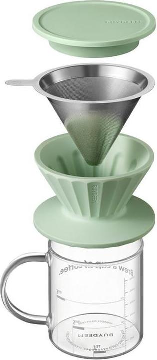 Actual product image Buydeem Another product Coffee filter, model CD1024, color Cozy Greenish (0.35 l)