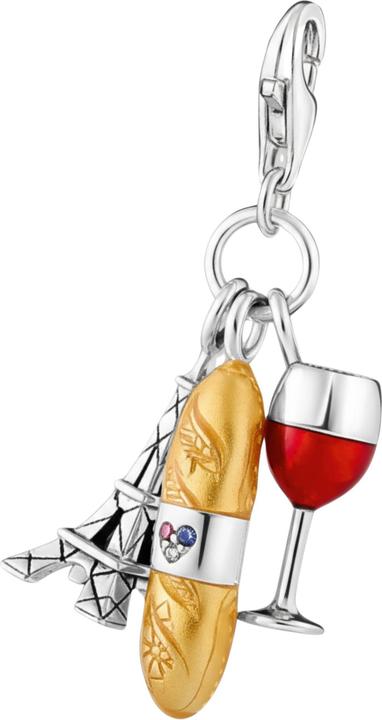 Actual product image Thomas Sabo Charm Sterling Silver (Cold enamel, 925 Sterling silver, Blackened)