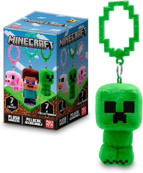 Actual product image Just Toys Minecraft Plush Hangers