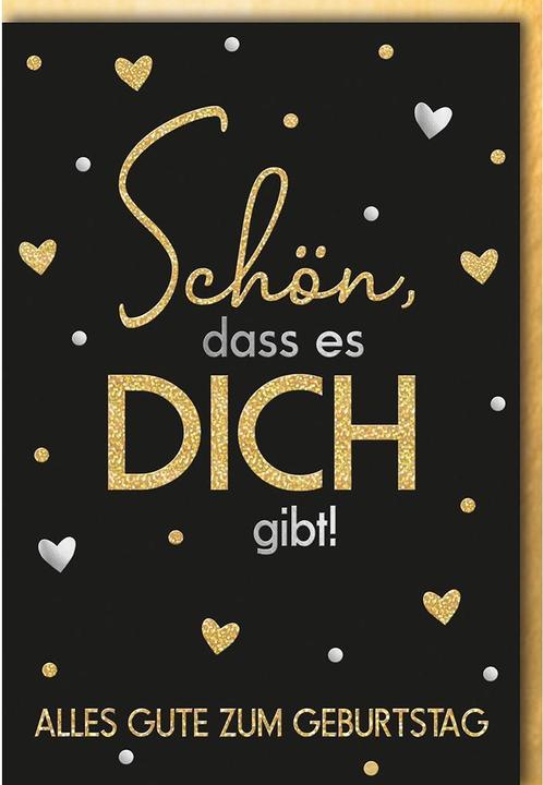 Braun + Company Glückwunschkarte Geburtstag 11.5 x 17 cm, inkl. Couvert (1 Stk.)