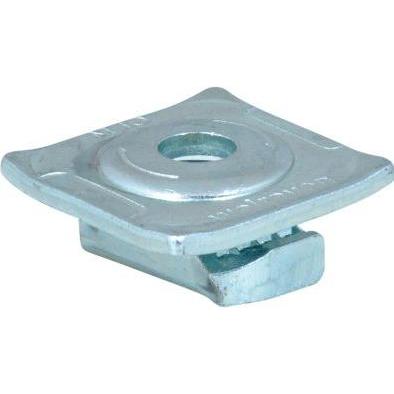 Walraven, Zubehör Sanitärinstallation, MS Quickplatte M8 - Elforzinket til Strut profilskinner 41x41/21