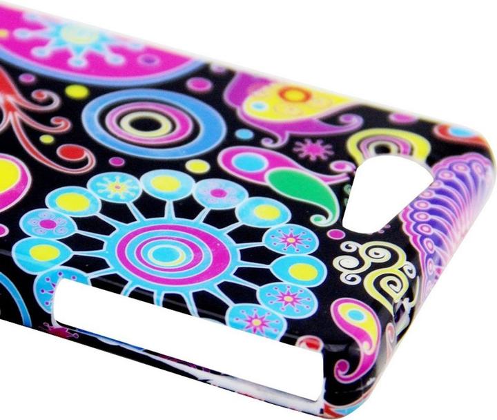 Actual product image König Design Protective Case Mobile Case TPU for Mobile Sony Xperia Z3 Compact Colourful Pattern Abstract (Sony Xperia Z3 Compact)