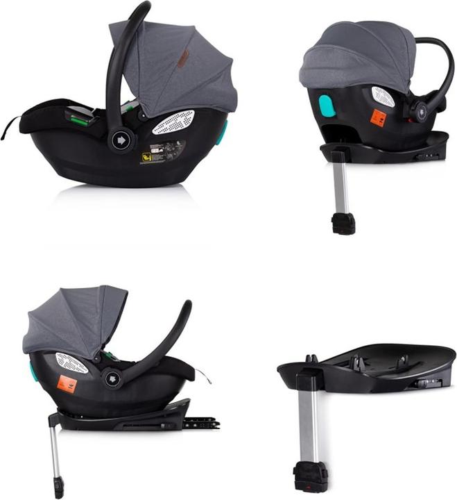 Produktbild Chipolino Set Babyschale Isofix-Station (Babyschale, ECE R129/i-Size Norm)