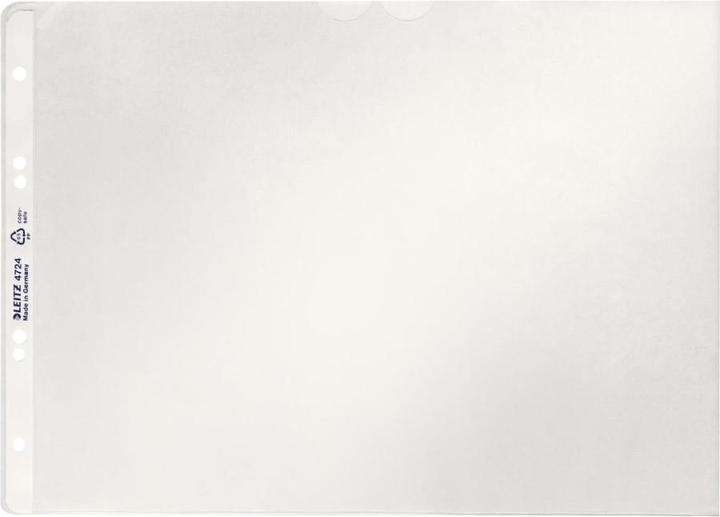 Image du produit Leitz Pochette, A4 paysage, PP, grainé, 0,12 mm ouverture en haut, indélébile, avec intérieur papier (A4, 1x)