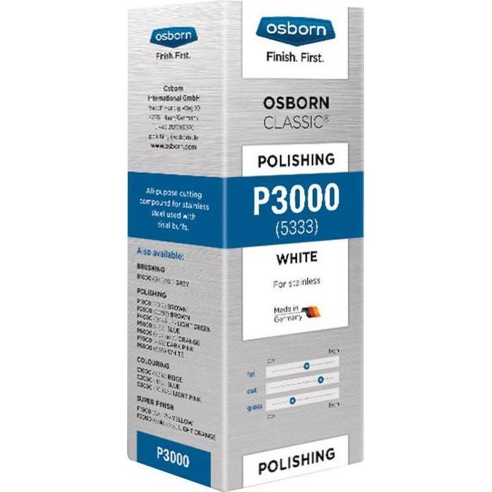 Osborn, Schleifmittel, Polishing paste for use with Sisal discs P3000 Inox, 1kg