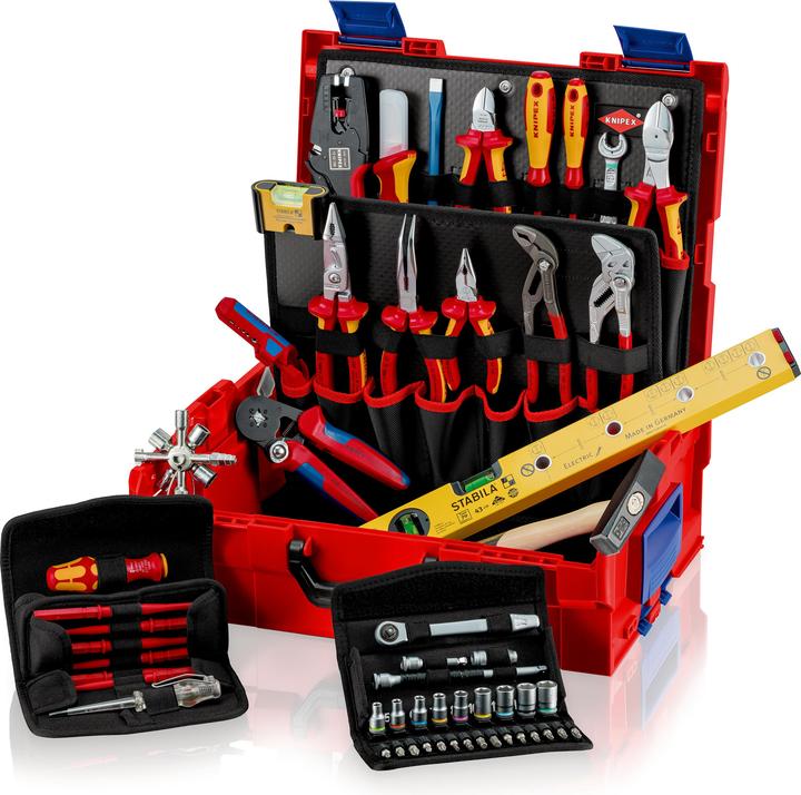 Produktbild Knipex Werkzeugkoffer BIG Basic Move Elektro (24 Teile)