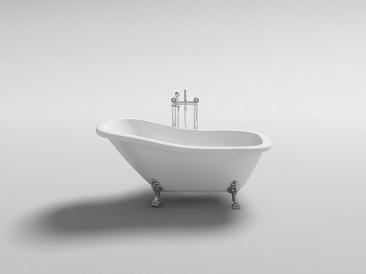 Produktbild Jet-Line Design Badewanne QUEEN 170x80 cm (170 cm, 80 cm)