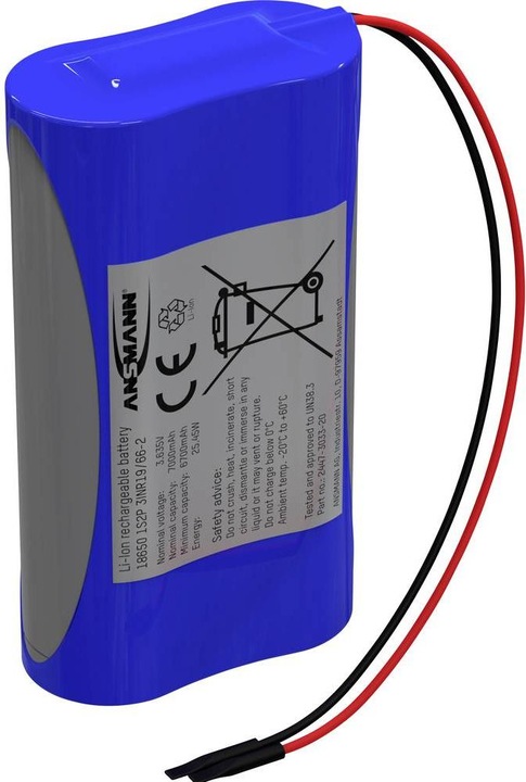 Produktbild Ansmann Li-Ion Battery Pack 1S2P (1 Stk., 18650, 7000 mAh)