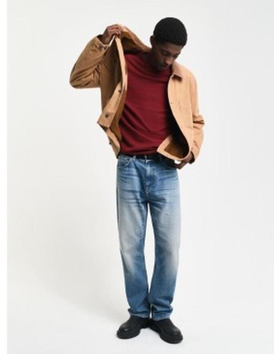Actual product image GANT Superfine Lambswool C-Neck Pullover (L)