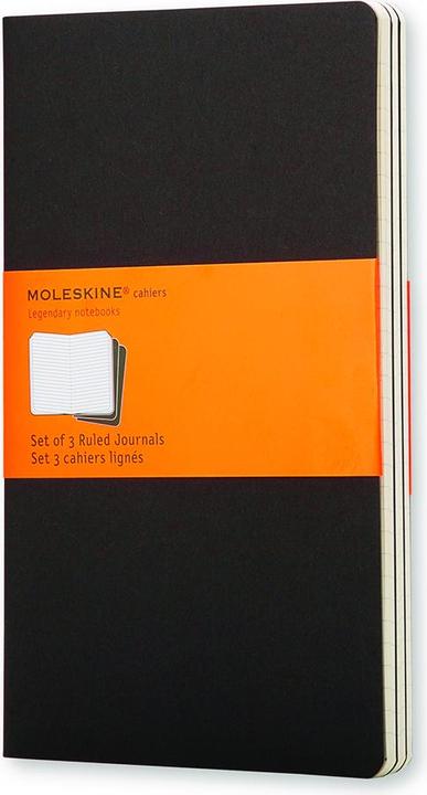 Immagine prodotto Moleskine Set tascabile Cahier di 3 (A6, Righe, Copertina morbida)