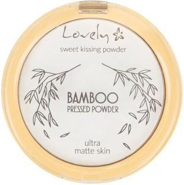 Produktbild Lovely Bamboo Pressed Powder Transparents. Mattifying Pressed Face Powder 10G (Translucent, Transparent)