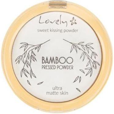 Lovely Trasparente Cipria, Polvere Pressata Di Bambù Cipria Opacizzante In Polvere Per Il Viso 10G (Translucent, )