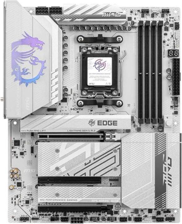 Immagine prodotto MSI MPG B850I Edge TI WIFI (AM5, AMD B850, Mini-ITX)