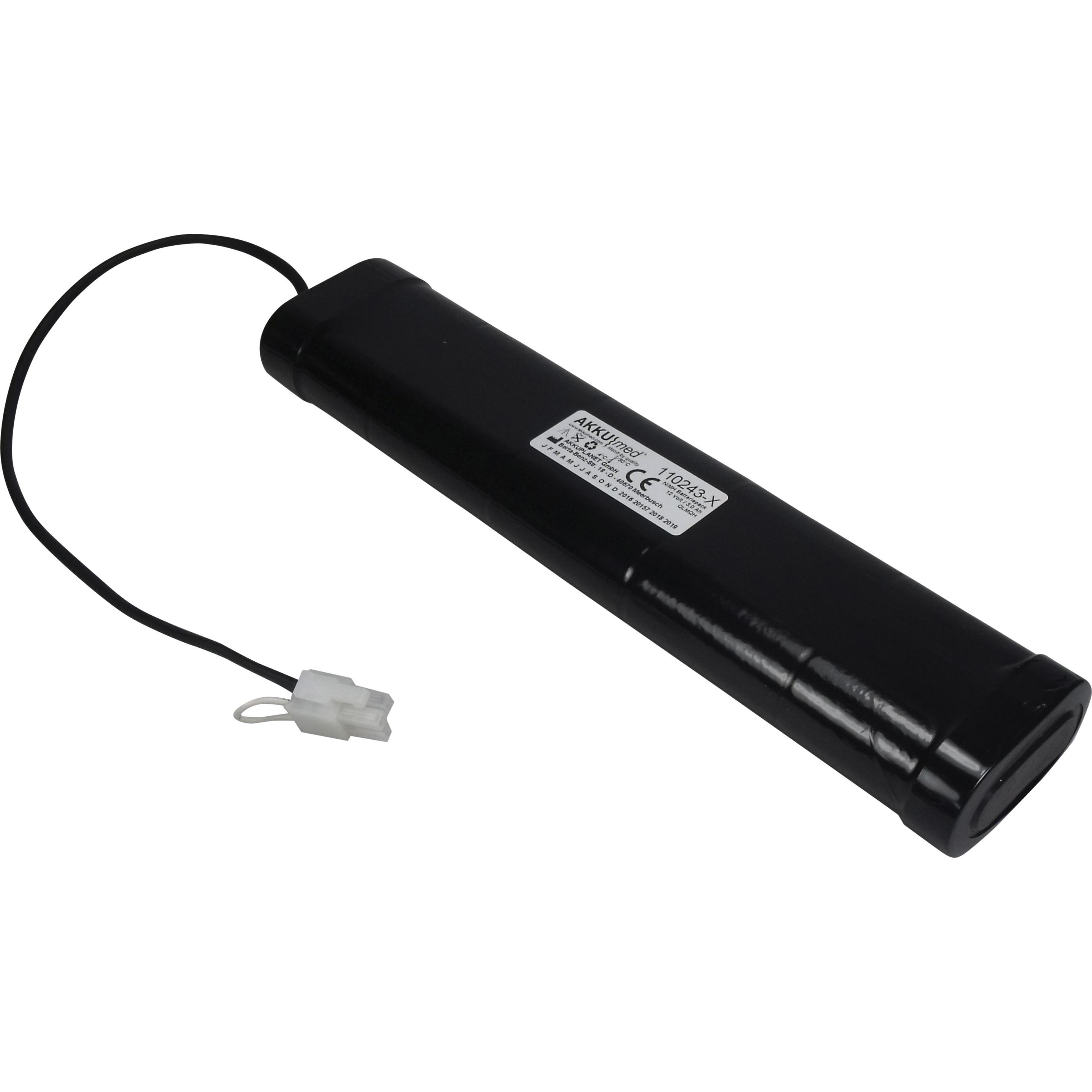 XCell NiMH Akku passend für Uniphy Model 409 12 Volt 3,0 Ah CE Konform (1 Stk., 3000 mAh), Batterien + Akkus