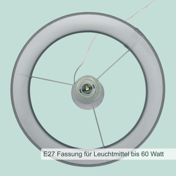 Actual product image Relaxdays table lamp (E27)