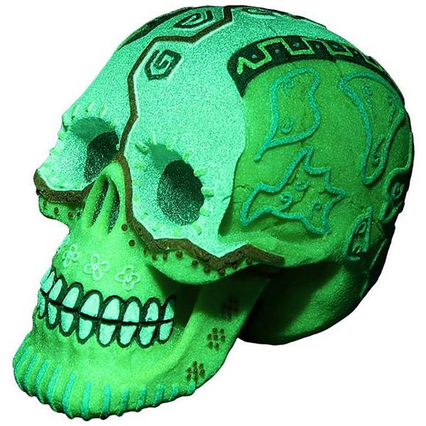 Thumbnail - EBI Aqua Della Dia de los Muertos Skull 2 (Dekoration, sonstige Gegenstände), Aquarium Dekoration
