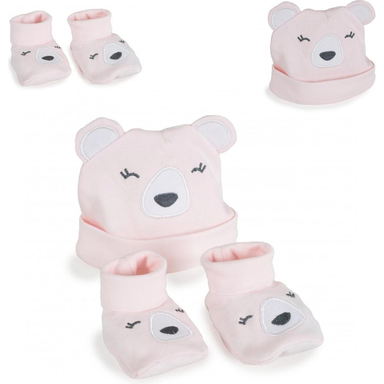 Thumbnail - Cangaroo, Strampler, Babymütze und Füsslinge Rey, Rosa, (L)
