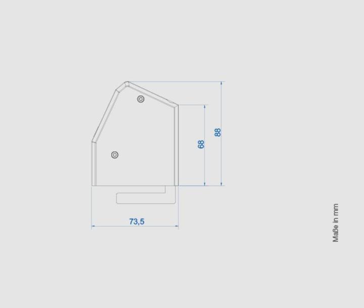 Produktbild Bachmann DESK Tischsteckdose 2-fach, Farbe: Inox mit Gerätezuleitung, Stromeingang: 0,2 m mit GST18, inkl. (2x, GST18)
