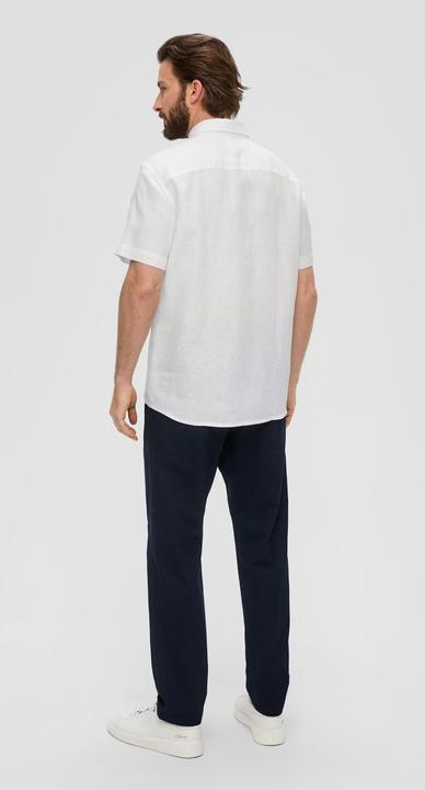 Produktbild s.Oliver Hemd Kurzarmhemd aus Leinen (XL)