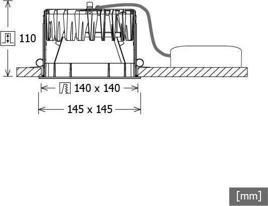 Produktbild LTS LED-Einbaudownlight (2070 lm)