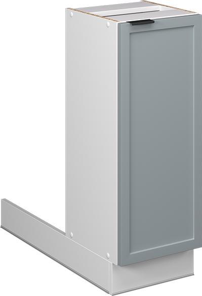 Blanc, bleu clair-gris