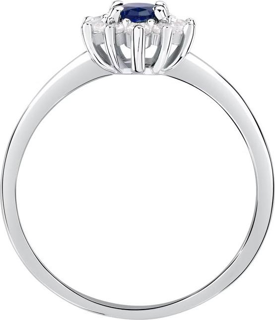 Image du produit Morellato Bague en argent avec zircons Tesori SAIW1540 - Circuit : 58 mm (58, Argent 925)