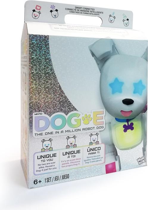Actual product image WowWee MINTiD Dog-E robot dog with individual character