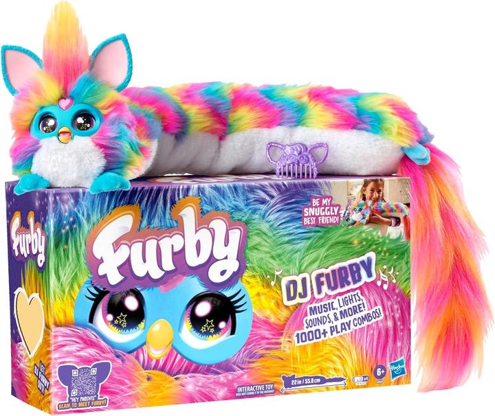 Actual product image Furby Fur Dj Rainbow (25 cm)
