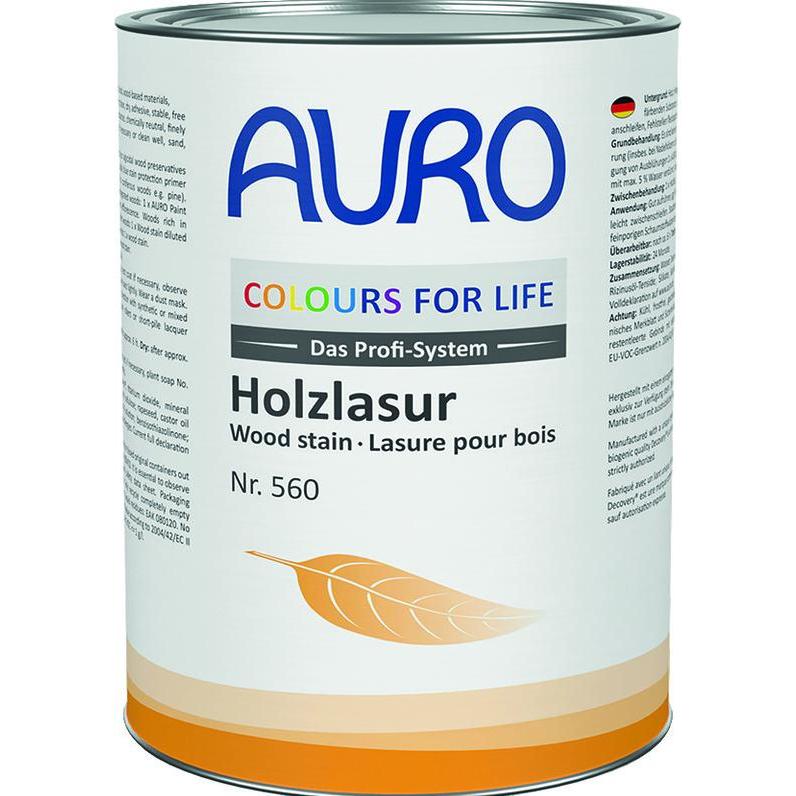 Thumbnail - AURO, Holzschutz + Holzpflege, Holzlasur 560 (Farblos, Transparent, 0.75 l)